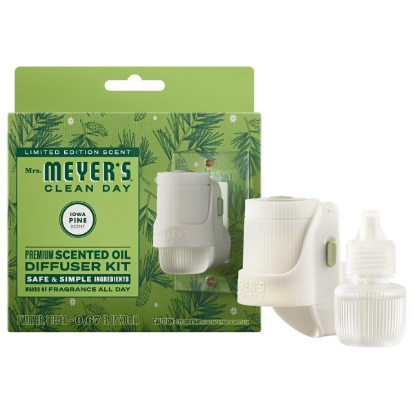 Iowa Pine Plug In Scented Oil Warmer With Refill