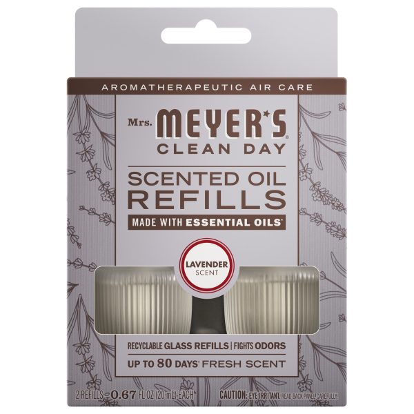 Lavender Plug In Scented Oil Refill. 2-Pack