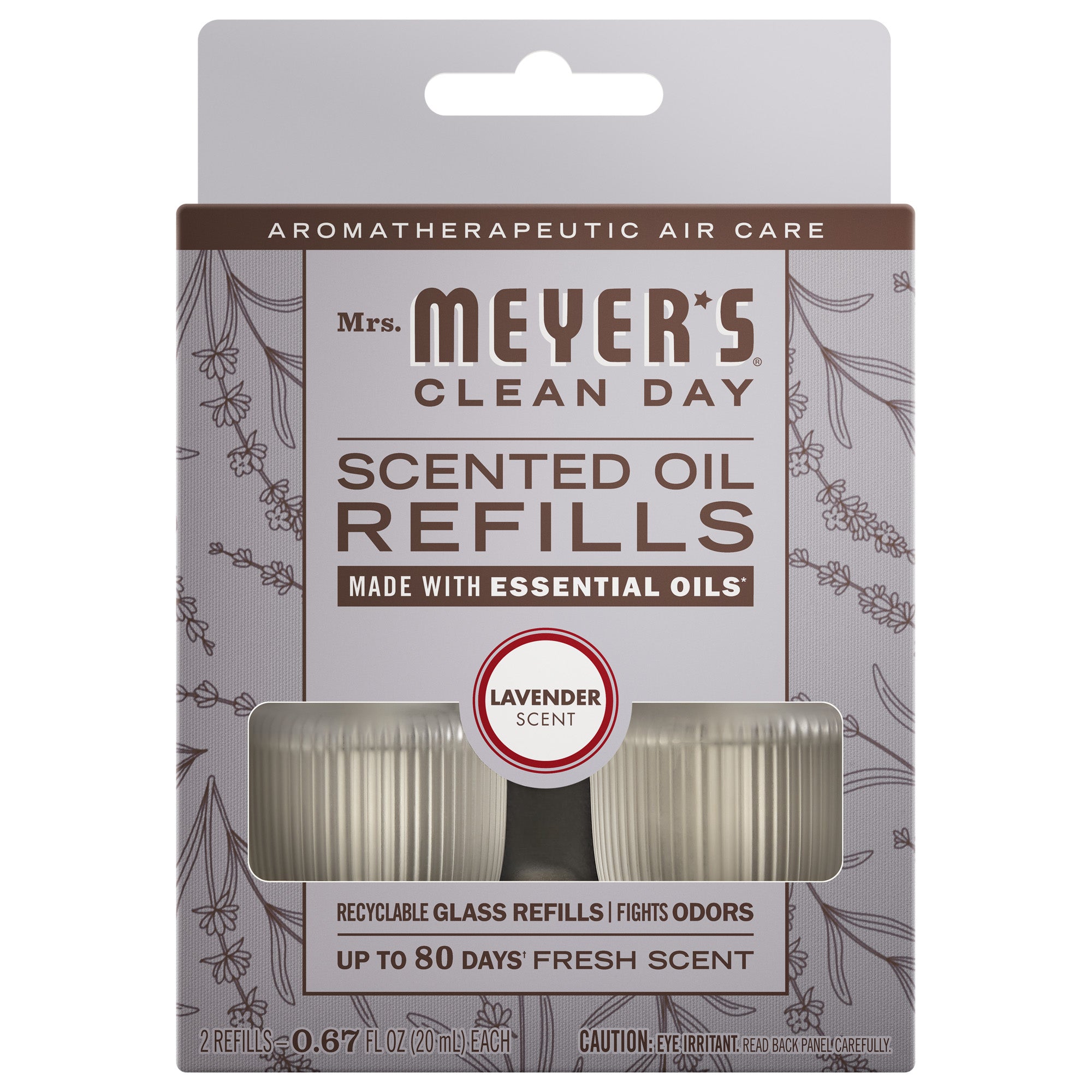 Lavender Plug In Scented Oil Refill. 2-Pack