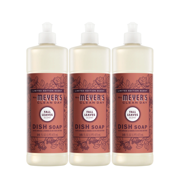 Fall Leaves Dish Soap 3-count Bundle