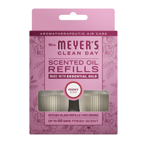 Peony Plug In Scented Oil Refill. 2-Pack